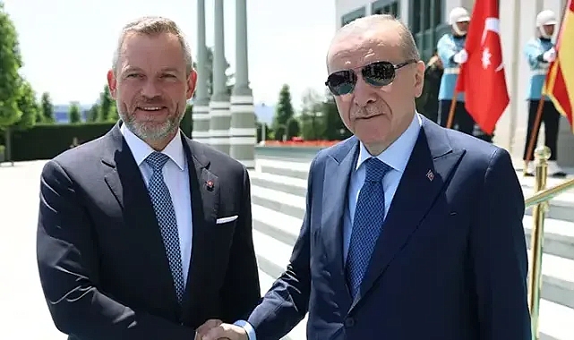 Cumhurbaşkanı Erdoğan, 36. NATO Zirvesi'nde Slovakya Cumhurbaşkanı Pellegrini İle Görüştü
