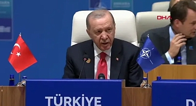Cumhurbaşkanı Erdoğan; NATO Zirvesinde Gazze meselesine değindi!