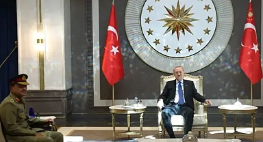 Cumhurbaşkanı Erdoğan, Pakistan Savunma Kuvvetleri Komutanı Munir ile görüştü