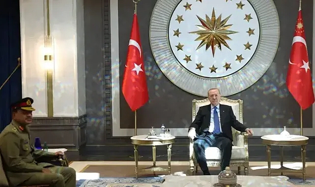Cumhurbaşkanı Erdoğan, Pakistan Savunma Kuvvetleri Komutanı Munir ile görüştü