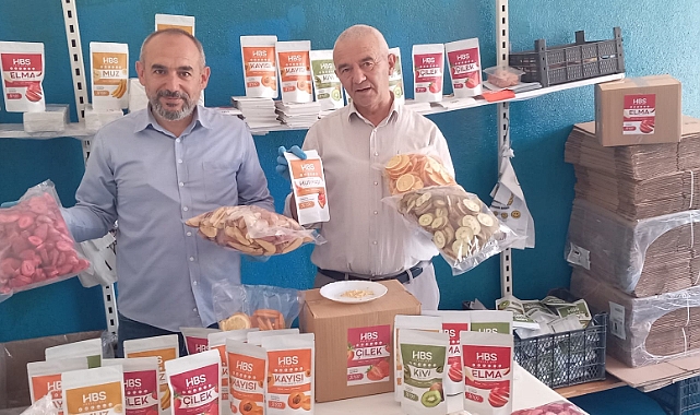 Develi'de soğuk ve Freeze-Drying sistemi ile dondurularak meyve kurutma