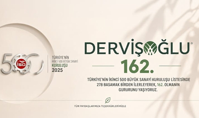Develili firma Türkiye'nin İkinci 500 Büyük Sanayi Kuruluşu' listesinde,