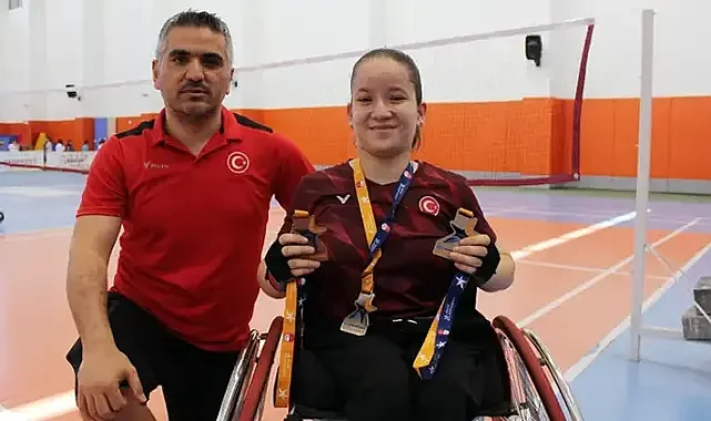 Doğuştan Yüzde 92 Engelli Olan Para Badmintoncu Tuğba'nın Yeni Hedefi Uluslararası Dereceler