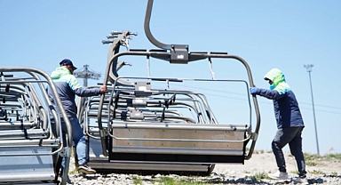 Erciyes Kayak Merkezi yeni sezona hazırlanıyor