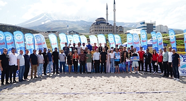 Erciyes'te voleybol heyecanı yaşandı!