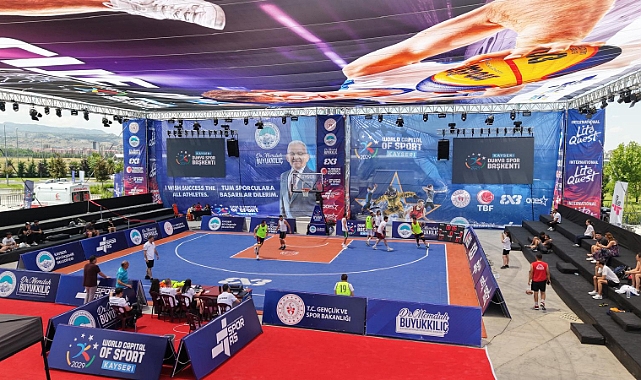 Fıba 3X3 Lite Quest 2026 Turnuvası, Kayseri Büyükşehir Ev Sahipliğinde Başladı