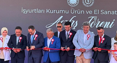 Hükümlüleri topluma kazandıracak proje: İşyurtları Ürün ve El Sanatları Fuarı'nın açılış töreni gerçekleştirlidi