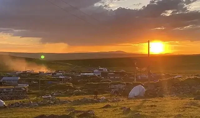 Kars'ta köylüler kışlık ürünler için çalışmaya başladı!