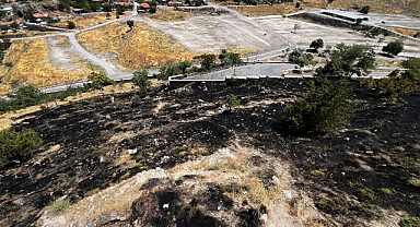 Kayseri’de otluk arazide çıkan yangın söndürüldü
