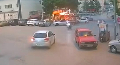 Kayseri'de otomobil ile motosiklet çarpıştı: 1 yaralı