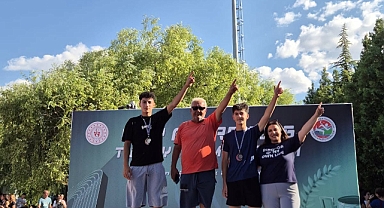 Kayserili sporcu atletizmde Türkiye üçüncüsü oldu