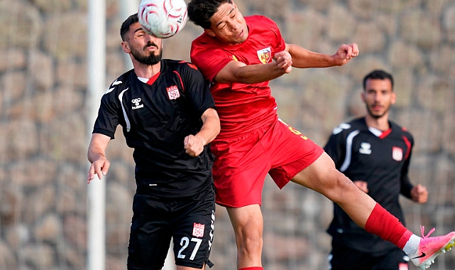 Kayserispor hazırlık maçında Sivasspor'a mağlup oldu!
