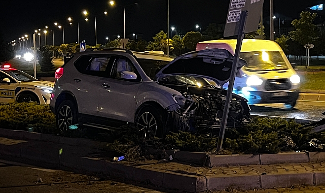 Kaza yapan sürücü aracı başkasının kullandığını söyledi, gerçek ortaya çıkınca kaçtı