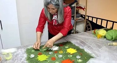 Keçe Sanatı, Onun Sayesinde Yeni Kuşaklara Geçiyor!