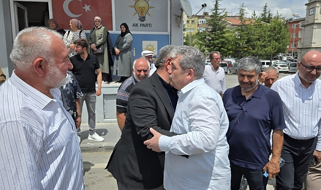 Milletvekili Özsoy, ilçe gezilerinde
