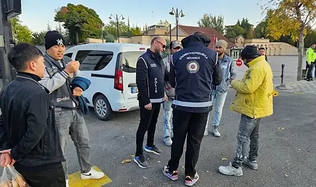 Nevşehir sınırında enselendiler!