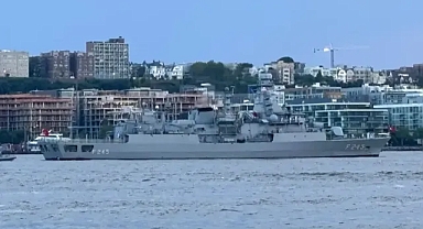 New York'ta Türk Gemisi: TCG Oruçreis