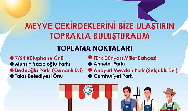 Talas Belediyesinden örnek çevre projesi!
