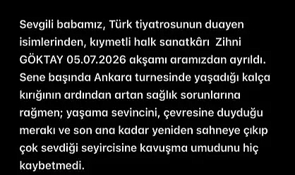 Tiyatro Devi Zihni Göktay Hayata Gözlerini Yumdu!