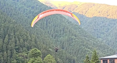 Uzungöl'de, Yamaç Paraşütü Sezonu Başladı!