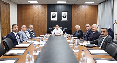 Vali Çiçek; liderliğinde ki toplantıda kamu hizmetleri masaya yatırıldı!