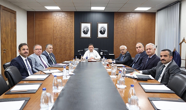 Vali Çiçek; liderliğinde ki toplantıda kamu hizmetleri masaya yatırıldı!