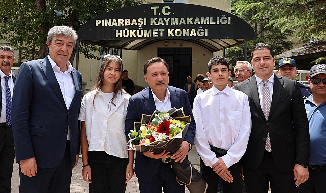 Vali Çiçek Pınarbaşı ilçesindeki yatırımları yerinde inceledi