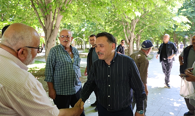 Vali Çiçek'ten; esnaf ve vatandaşlara ziyaret!