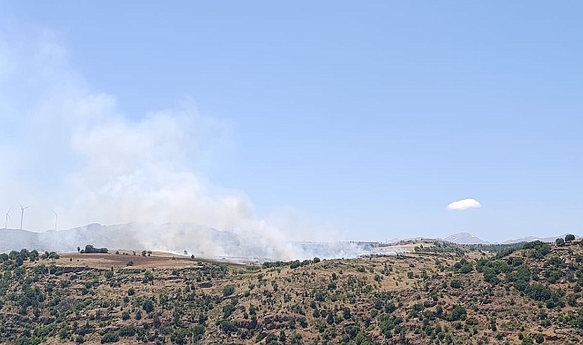 Yahyalı'da korkutan orman yangını