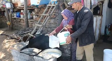 Yapımı Oldukça Emek İsteyen Denizli'nin Yanık Kokulu Koyun Yoğurdu NATO Zirvesi'nde İkram Edildi